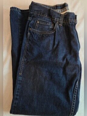 Calhoun Straight Fit Men's Jeans Size 34x30 Dark Wash Denim